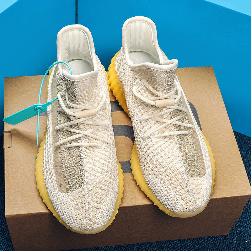 Damen Hochleistungs-Laufschuhe mit atmungsaktiver Strickoberfläche und rutschfester Sohle Drune