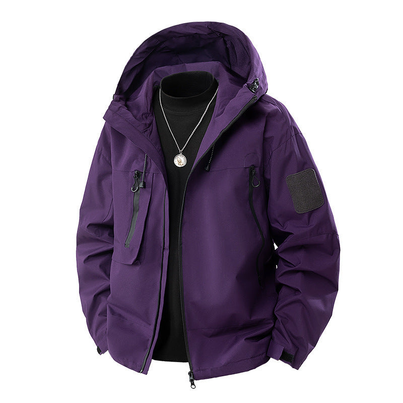 Drune | Outdoor Wandern Kapuzenjacke für Männer
