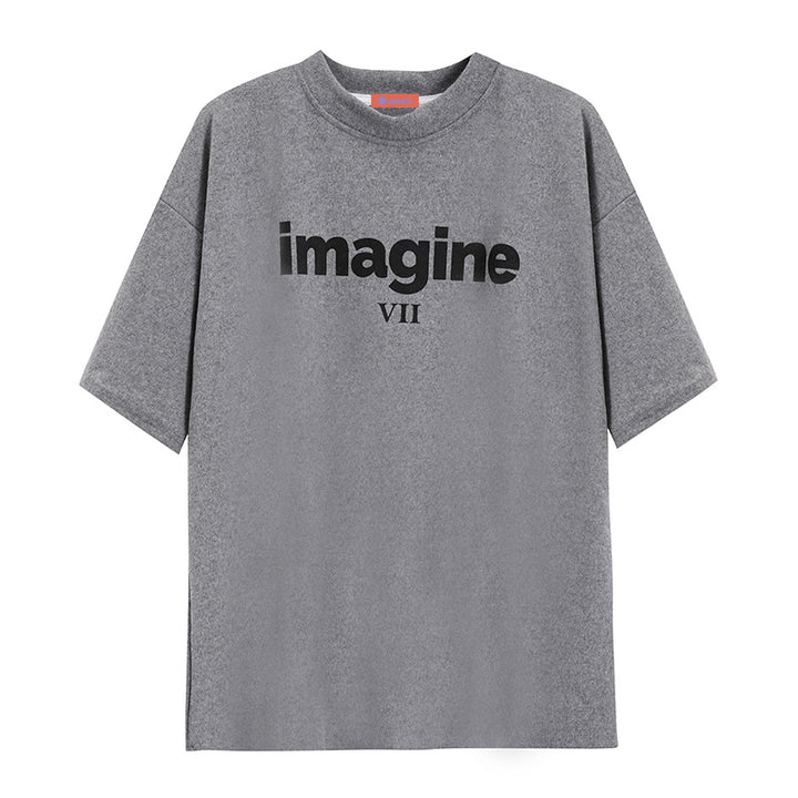 Damen Bequemes Oversized T-Shirt mit kreativem Print und lässigem Schnitt