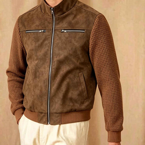 Herren Lifestyle Kunstlederjacke Drune