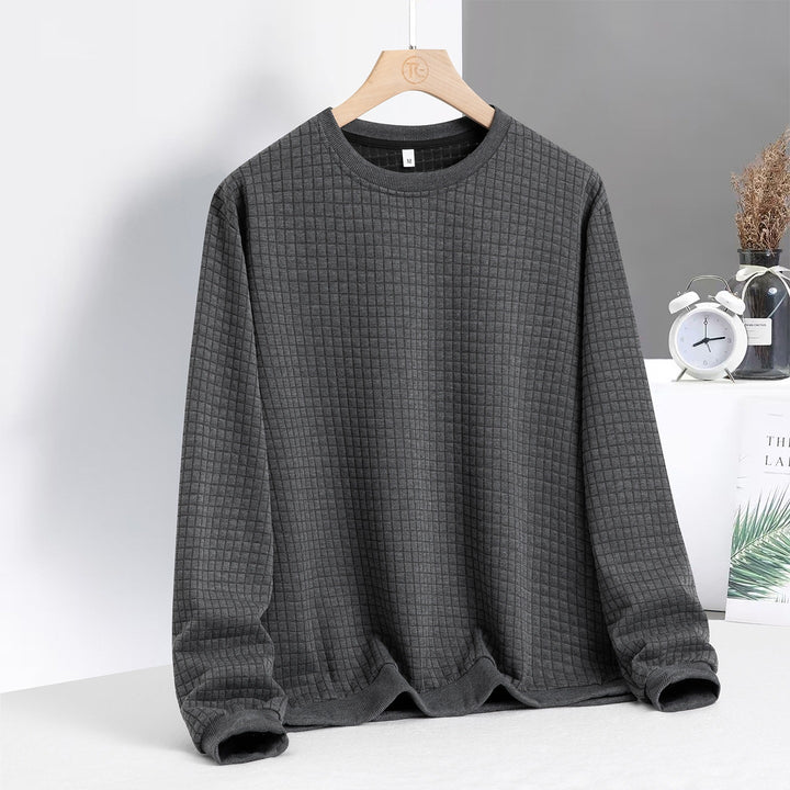 Herren Bequemer Langarmshirt Drune