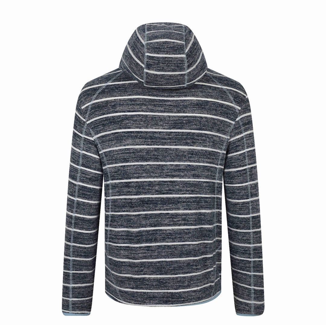 Unisex Gestreifter Strick‑Halbkragenpullover mit Raglanärmeln Drune