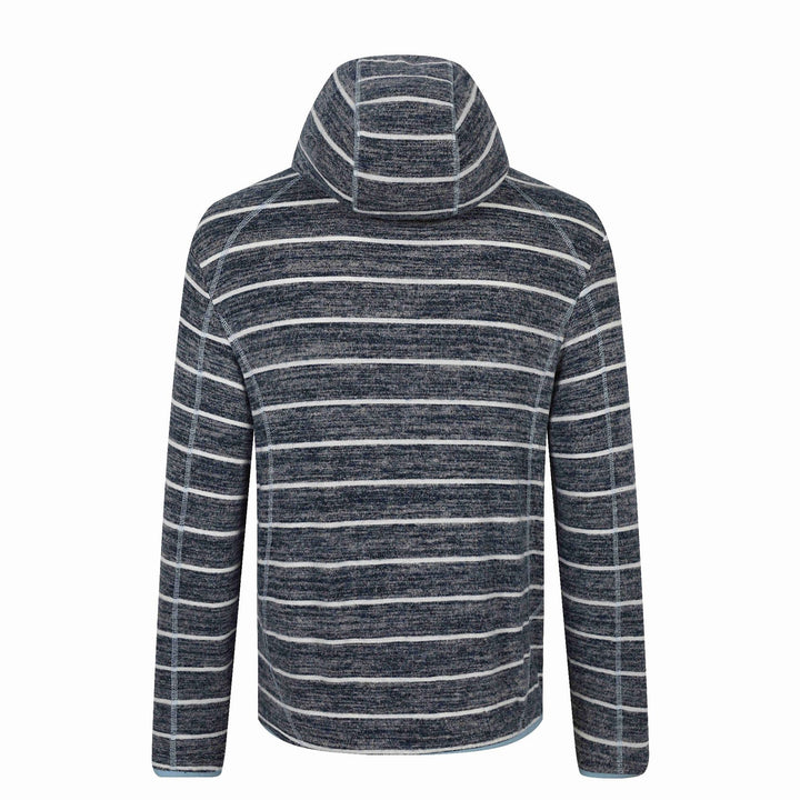 Unisex Gestreifter Strick‑Halbkragenpullover mit Raglanärmeln Drune