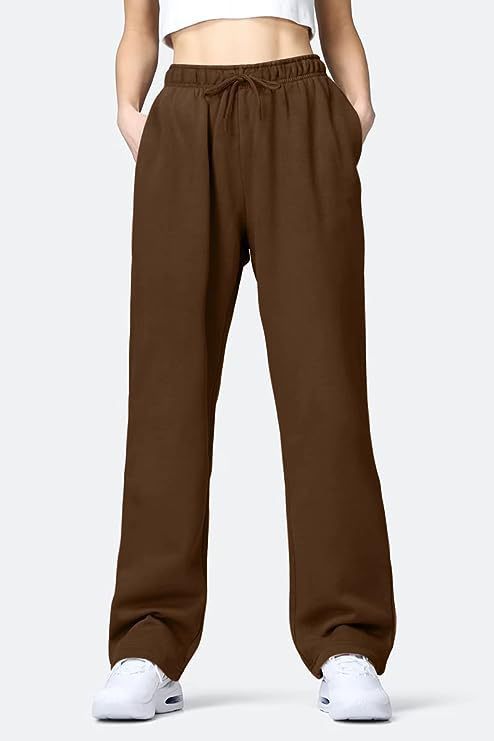 Damen Bequeme Freizeithose mit elastischem Bund und seitlichen Taschen Drune