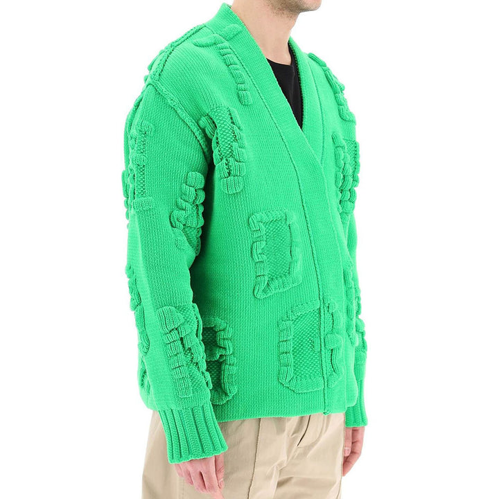Damen Modische Strickjacke mit strukturiertem Design