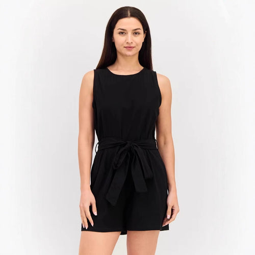 Damen Jumpsuit mit eleganter Taillierung und praktischen Taschen Drune