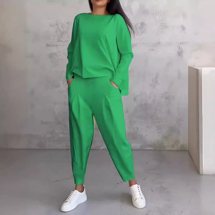 Drune | Irreguläre Harem-Hosen Langarm-Set