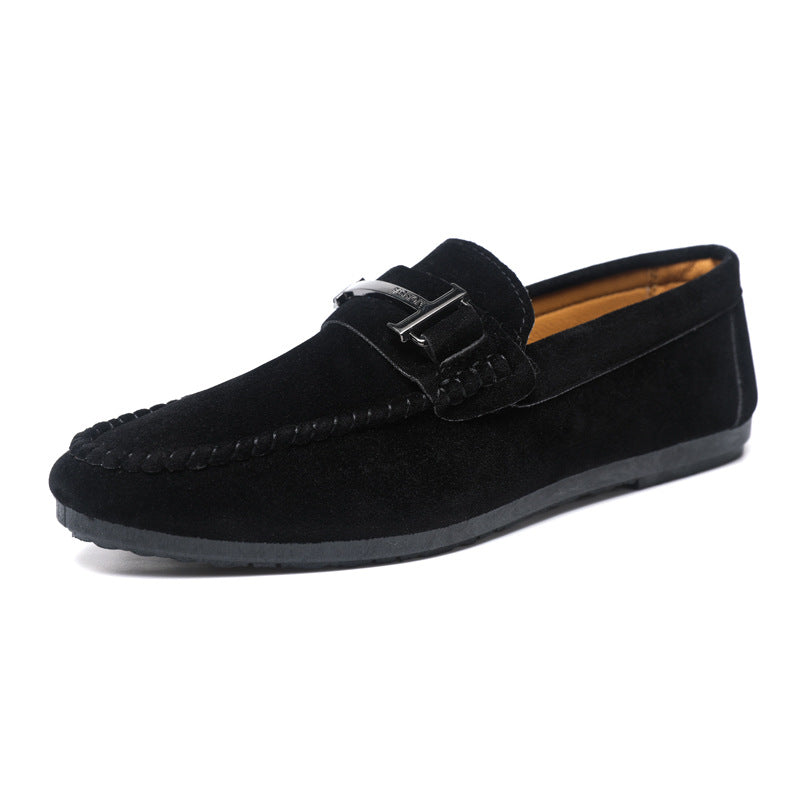 Herren Mokassins mit modischer Metall-Details Drune