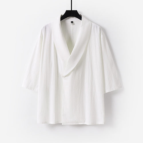 Damen Oversize Kimono-Blazer mit Schalkragen Drune