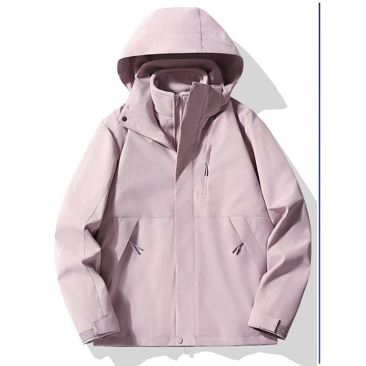 Damen Atmungsaktive und Wetterfeste Outdoor-Jacke Drune