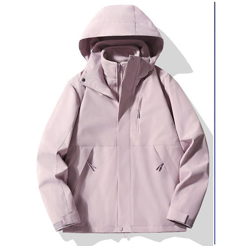 Damen Atmungsaktive und Wetterfeste Outdoor-Jacke Drune
