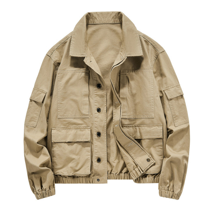 Herren Modische Utility-Jacke mit praktischen Taschen Drune 1787797484