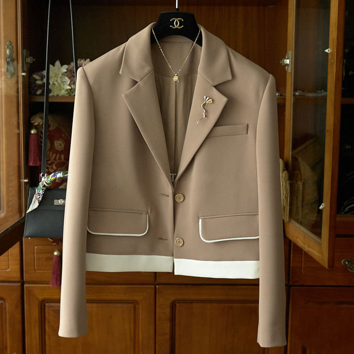 Damen Eleganter Kurzblazer Drune