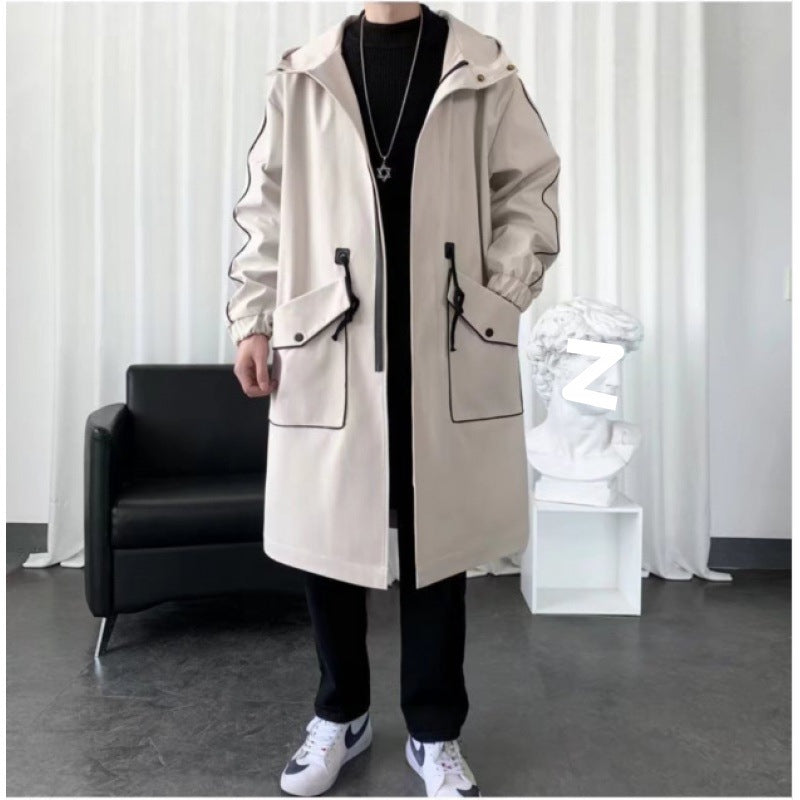 Unisex Funktionsjacke mit verstellbarem Kapuzenbund und praktischen Taschen Drune