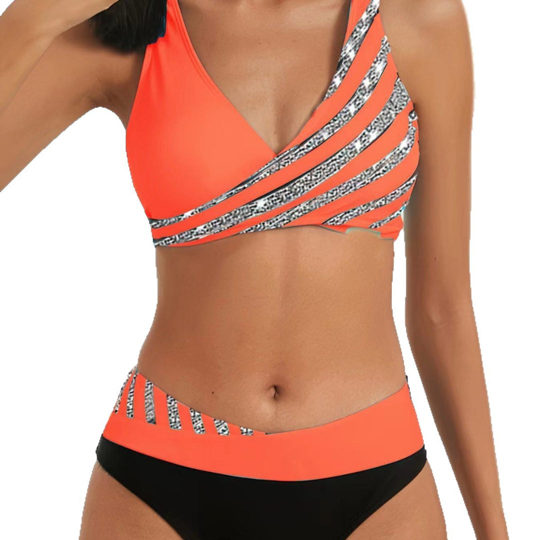 Damen Bikini-Set mit innovativem Farbverlauf Drune