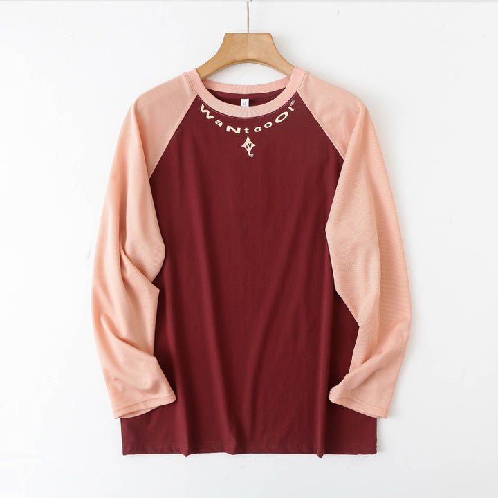 Damen Sportliches Langarmshirt mit innovativer Raglanärmel-Konstruktion Drune