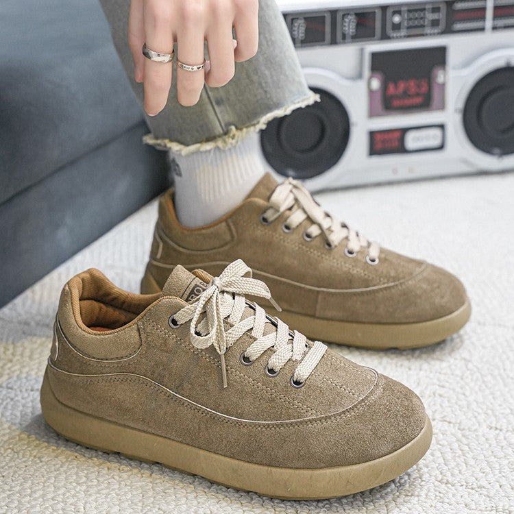 Damen Sportliche Sneaker mit hochwertigem Wildleder-Obermaterial und bequemer Laufsohle Drune