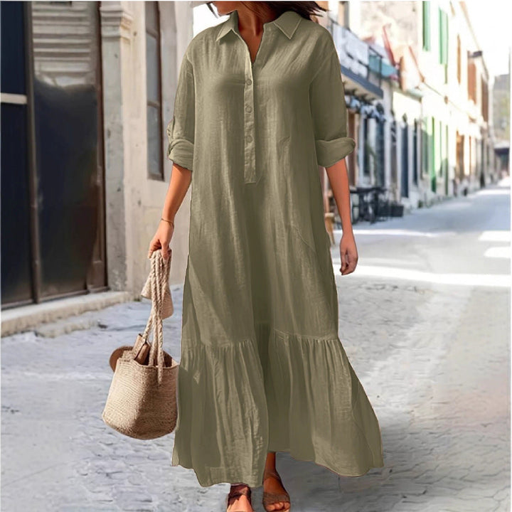 Damen Sommerkleid im lässigen Stil Drune