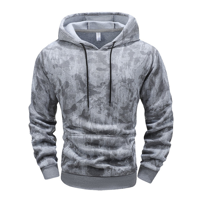 Herren Warm gefütterter Kapuzenpullover