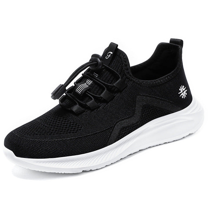 Damen Sportliche Leichtgewicht Sneakers mit elastischem Schnürsystem Drune