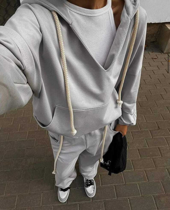 Damen lässiges und elegantes Sport-Outfit Drune