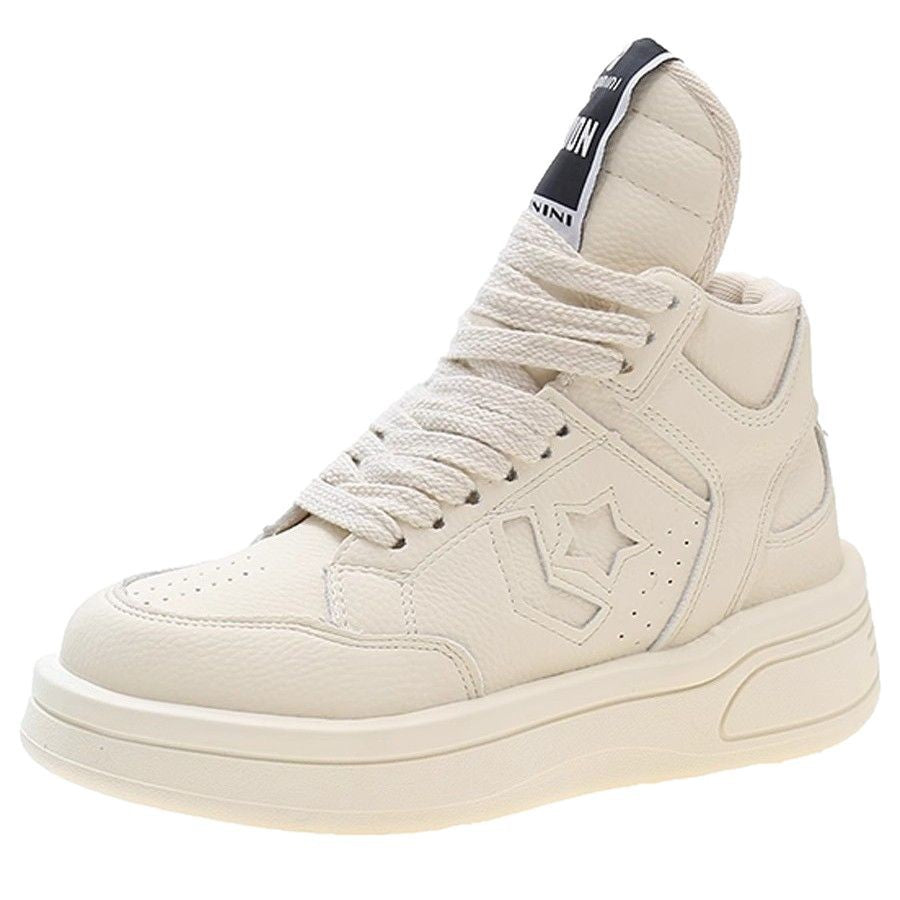 Damen Chunky High-Top Plateausneaker mit gepolstertem Schaft und ergonomischer Komfortsohle Drune
