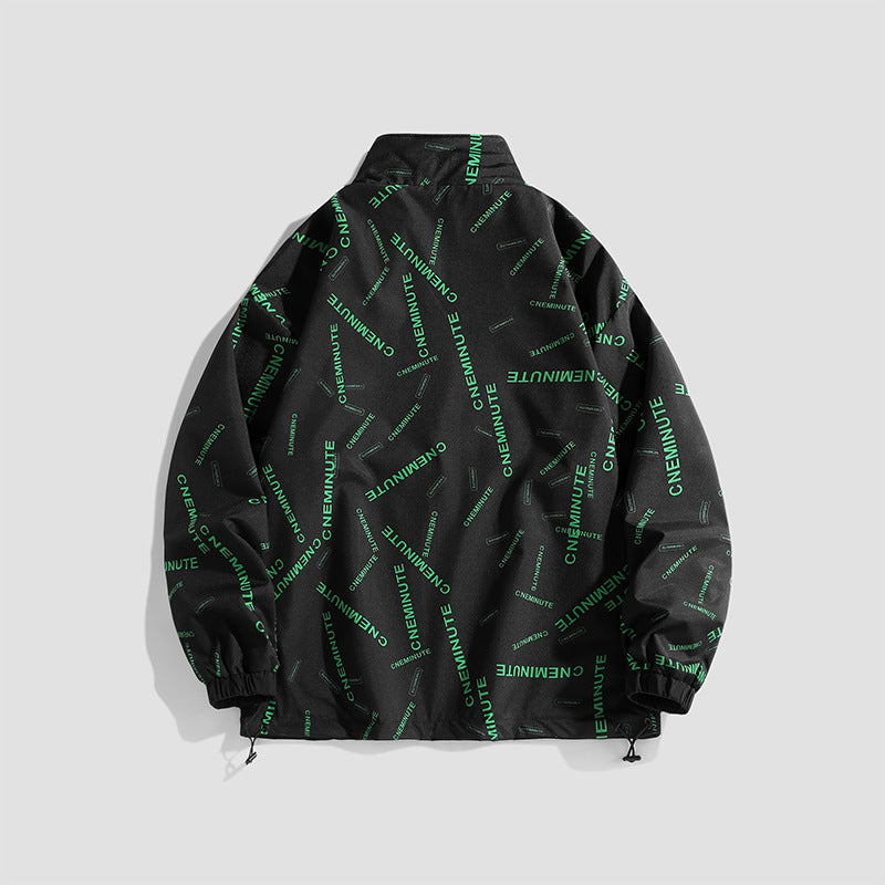 Damen leichte Windbreaker Jacke Drune