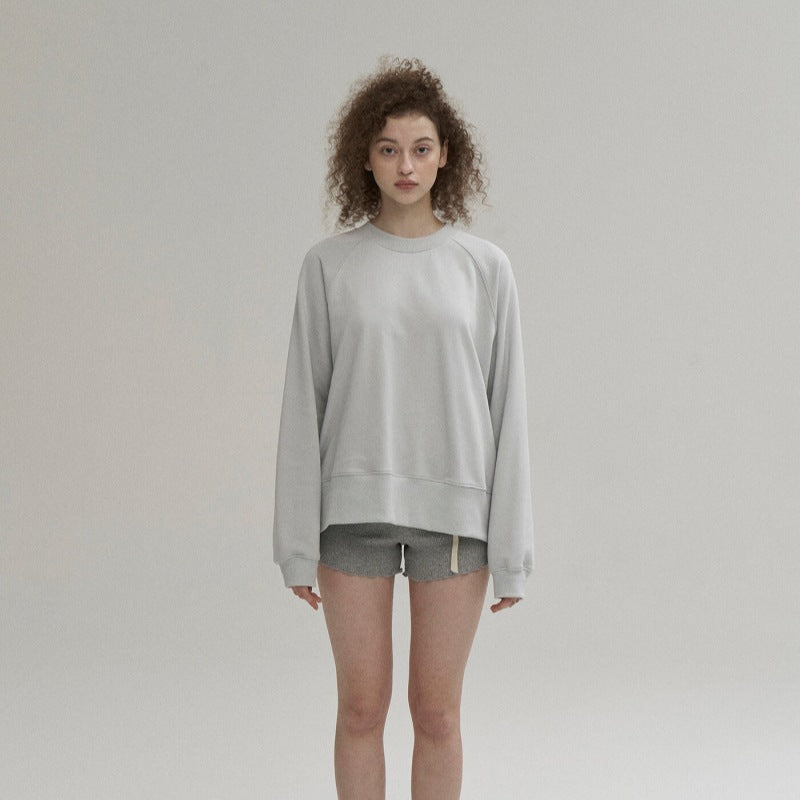 Damen lässiger Oversized-Pullover Drune