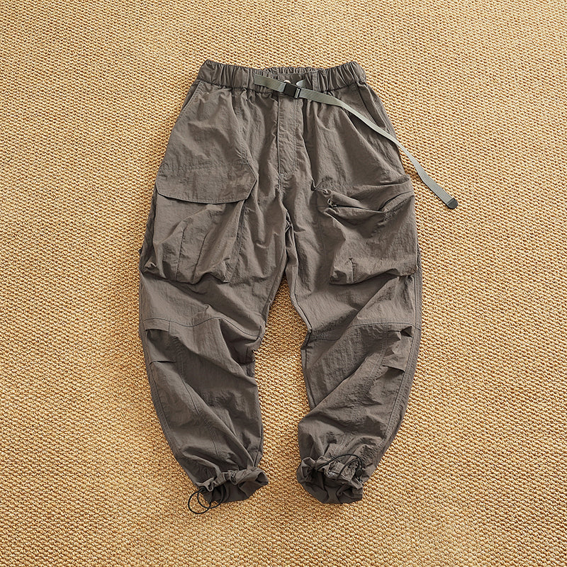 Damen Cargo-Hose mit elastischem Bund und multifunktionalen Taschen Drune