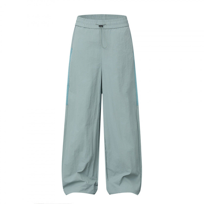 Damen Weite Cargo‑Style Hose mit elastischem Bund, Tunnelzug und seitlichen Einsatzdetails Drune