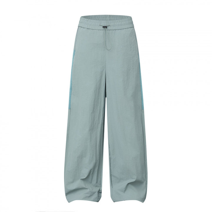 Damen Weite Cargo‑Style Hose mit elastischem Bund, Tunnelzug und seitlichen Einsatzdetails Drune