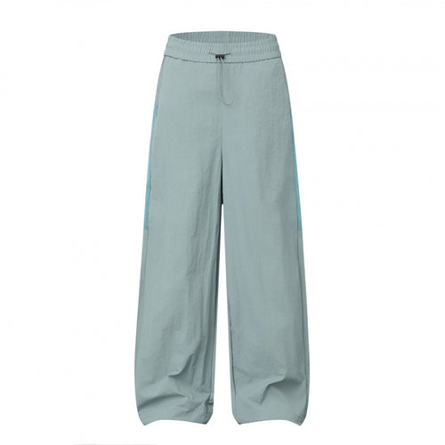 Damen Weite Cargo‑Style Hose mit elastischem Bund, Tunnelzug und seitlichen Einsatzdetails Drune