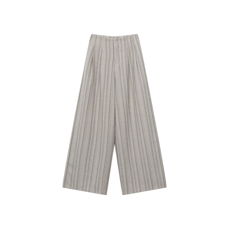 Damen elegantes Oberteil mit seitlichem Bindegürtel und schmalen Knopfdetails Drune