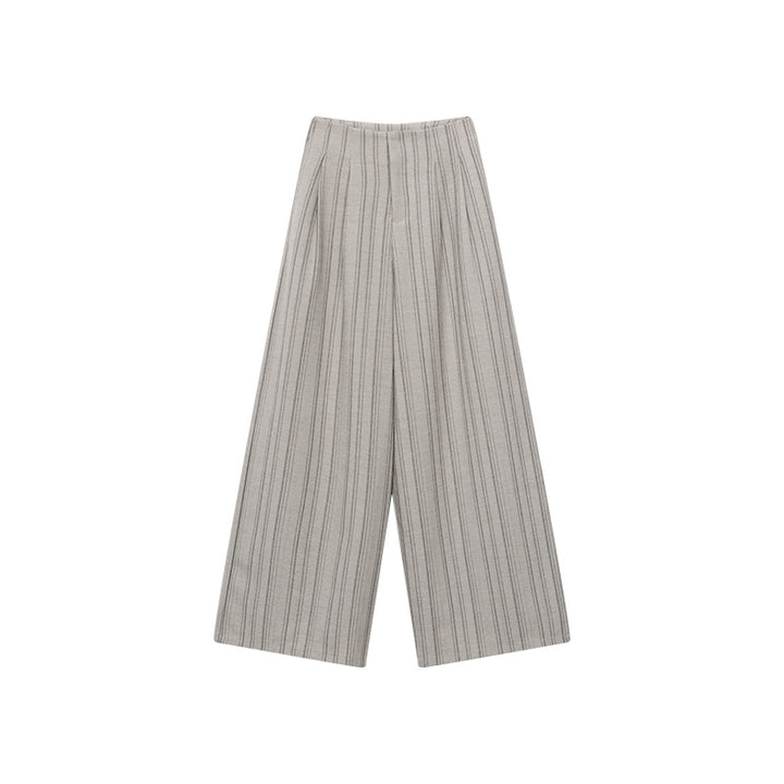 Damen elegantes Oberteil mit seitlichem Bindegürtel und schmalen Knopfdetails Drune