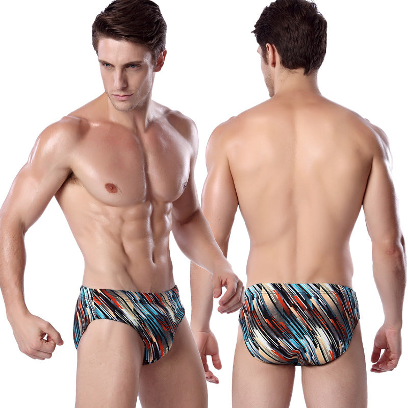 Herren Designer-Schwimmbrieftasche mit modernem Grafikdruck Drune