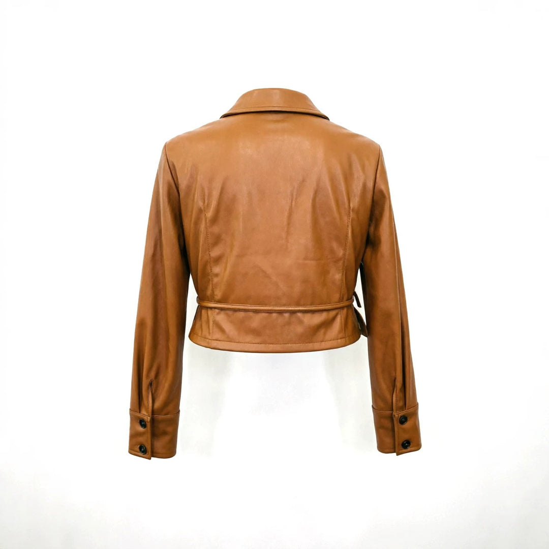 Damen Stilvolle Wickeljacke Drune