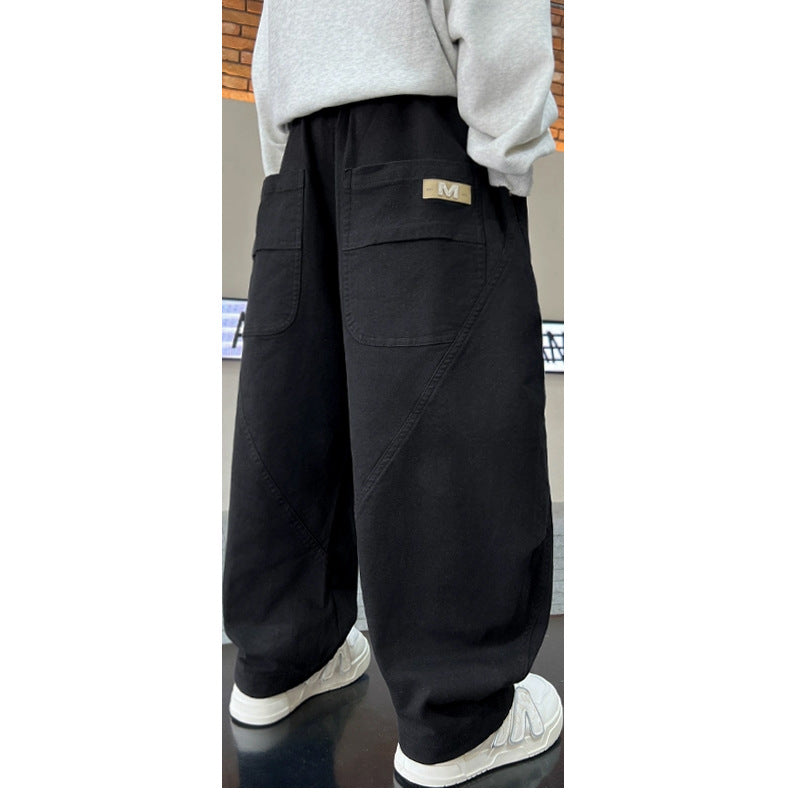 Unisex weite Utility-Hose Drune
