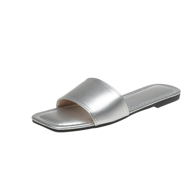 Damen Offene Zehentrenner-Pantoletten mit elegantem Design Drune