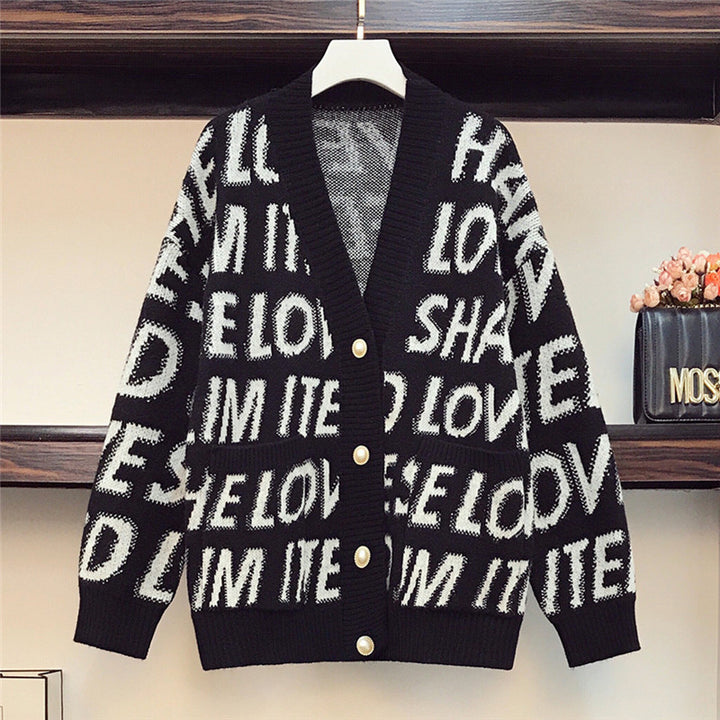 Damen lässiger Strickcardigan Drune