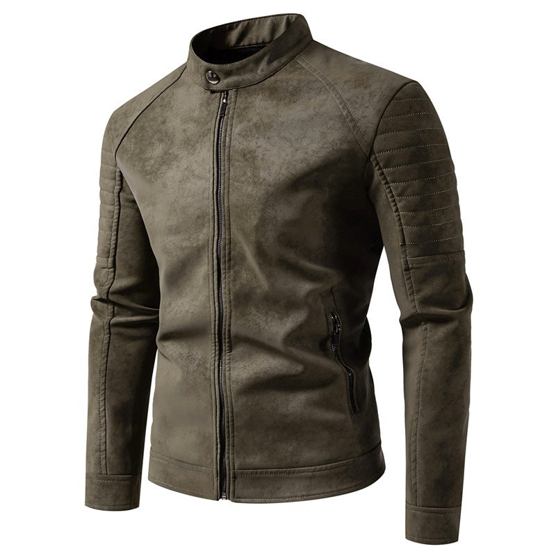 Herren Modische Bikerjacke Drune