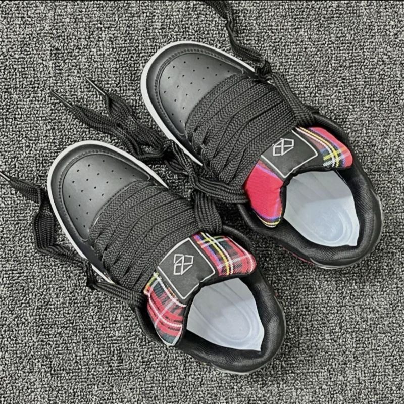 Damen modische Sneakers mit grafischem Design und atmungsaktiver Oberflächenstruktur Drune