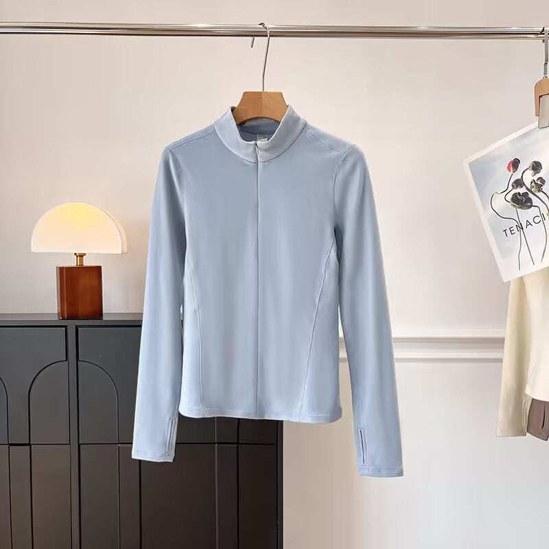 Damen Sportliches Langarmshirt mit innovativer Schnittführung Drune