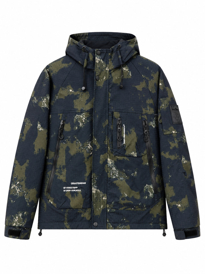 Herren Utility Outdoor-Jacke Drune