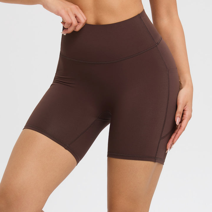 Drune | Eis Seide Yoga-Shorts für Frauen