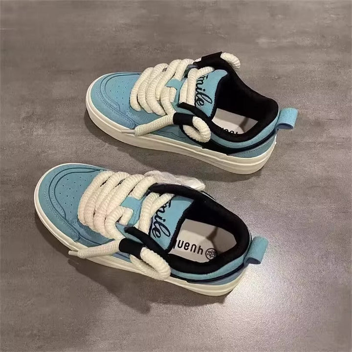 Damen Sneakers mit innovativem Schnürdesign und bequemer Dämpfung Drune