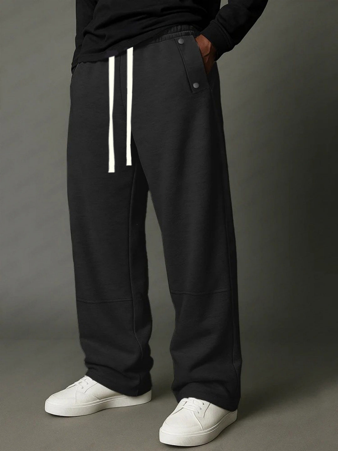 Herren Bequeme Sportliche Freizeithose Drune