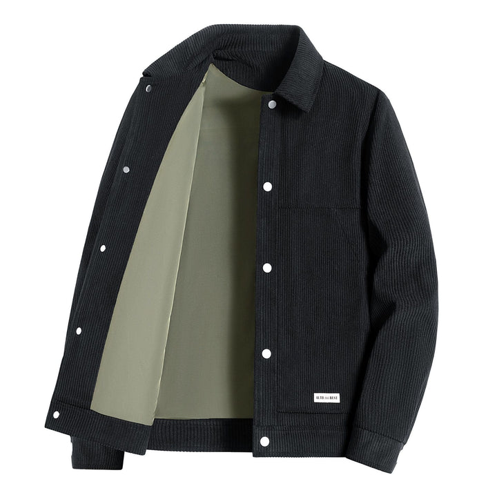 Herren Baumwolljacke mit Teddyfellfutter Drune