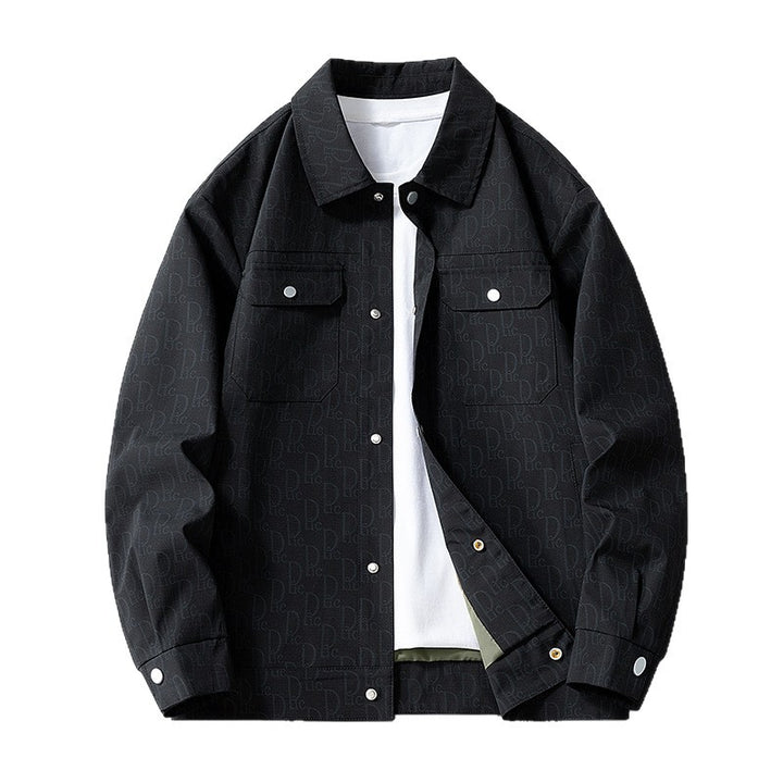 Herren Modische Utility-Jacke Drune