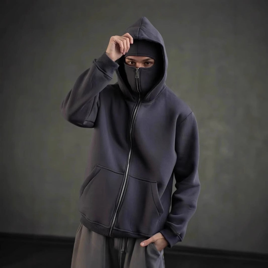 Herren Stylische Kapuzenjacke Drune