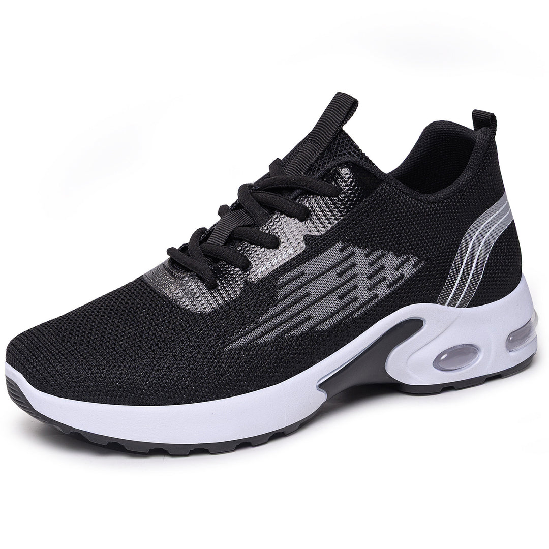 Herren nan leichter Strick-Performance-Sneaker mit sichtbarer Luftkammer-Dämpfung und flexibler Laufsohle Drune